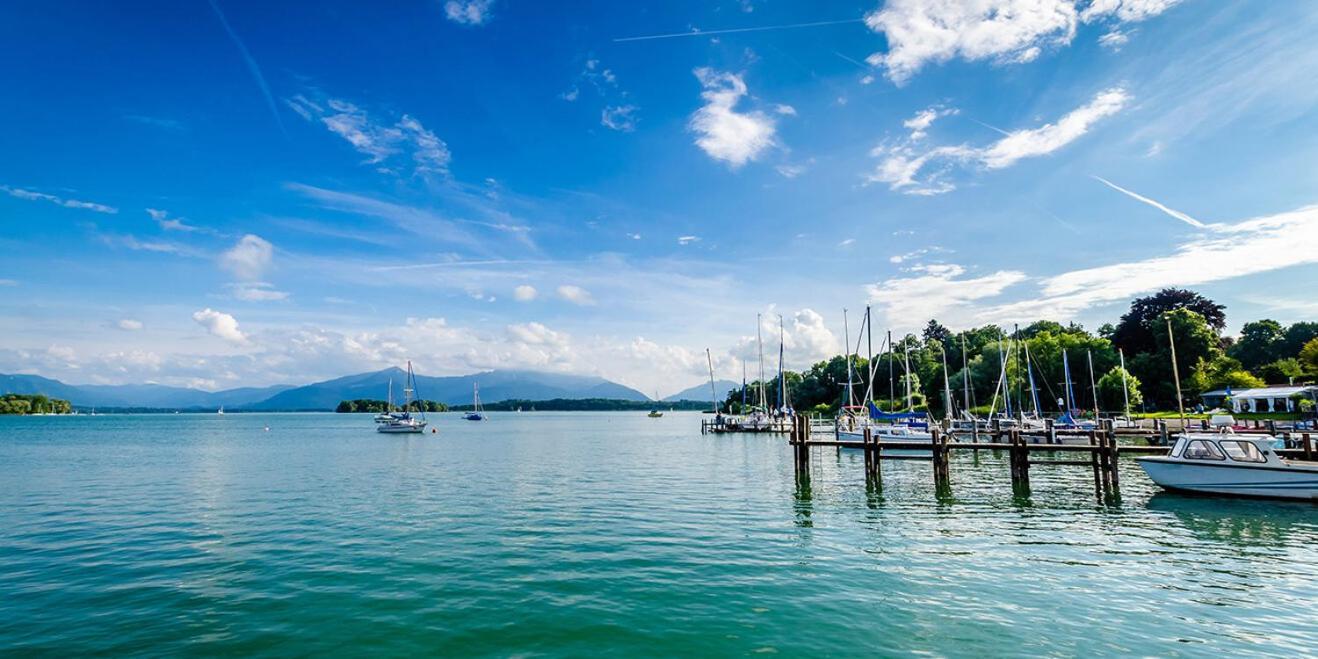 Uniqe I 95Qm I Bergblick I Garten I Bbq I Seenah Prien am Chiemsee Extérieur photo